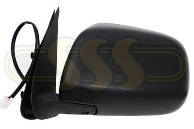 Toyota Hilux 1988-On Door Mirror Left Hand Black Black 6/10- (07/11-08/15)