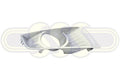 Genuine Ford Ranger Ute Fog Lamp Cover Right Hand Silver Silver (01/15-07/18)