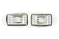 Toyota Landcruiser Guard Flasher Left Hand + Right Hand White (05/90-03/98)