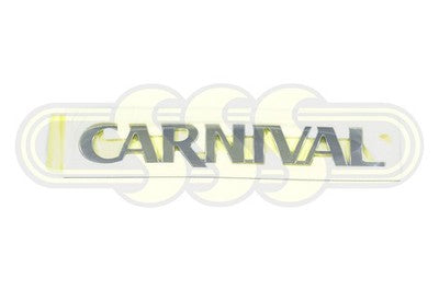 Genuine Kia Carnival Badge/Logo *Carnival* On Tail Gate (11/05-04/14)