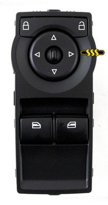 Holden Commodore Switch Window Black 2 Buttons Red Illumination (09/10-05/13)