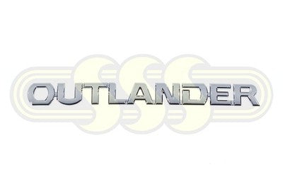 Genuine Mitsubishi Outlander Badge/Logo "OUTLANDER"On Tailgate (04/18-06/21)