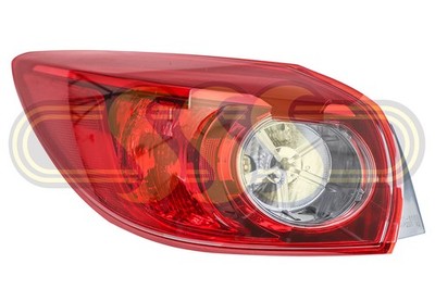 Mazda Mazda3 Tail Lamp Left Hand Hatch Back No LED TYC (05/16-04/19)