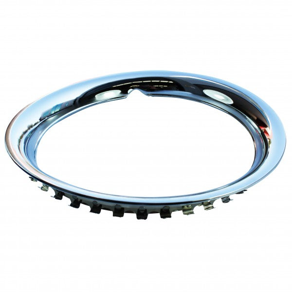TFI Racing Wheel Trim Rings Beauty (Band) 16" set 4. Steel Finish Band Ring