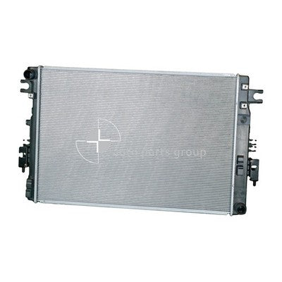 Nissan Navara Radiator Plastic Aluminium 490 x 720 x 16 mm 38 / 38 mm