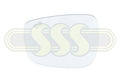 Genuine Mazda Cx3 Door Mirror Glass LH With Blind Spot No Heater (06/18-On)