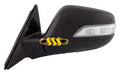 Honda Accord Door Mirror Left Hand Black Black Electric V6 No Auto (03/11-2013)