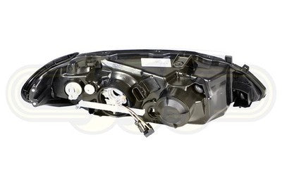 Nissan / Datsun Pulsar Head Lamp Left Hand Black Reflector Black (08/02-08/05)
