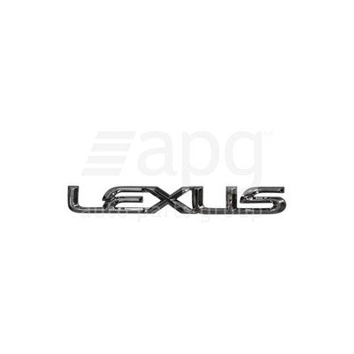 Genuine Lexus IS F USE20R/GSE20/GSE30 Bootlid Emblem (08/05-08/15)