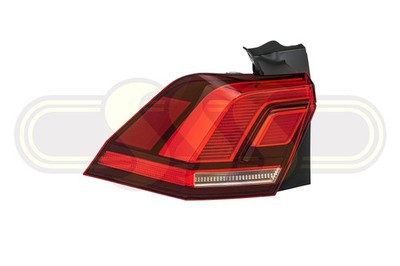 Volkswagen Tiguan Tail Lamp Left Hand Trendline Comfortline (03/21-On)