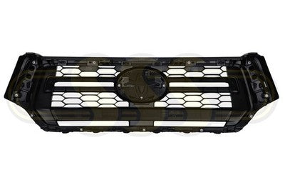 Genuine Toyota Hilux 1988-On Grille No Pre-Crash Rogue, Black (12/17-08/20)