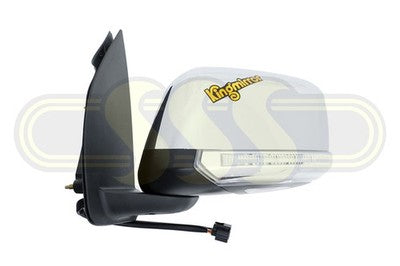 Nissan / Datsun Navara Ute Door Mirror Left Hand Chrome Chrome (01/10-07/15)