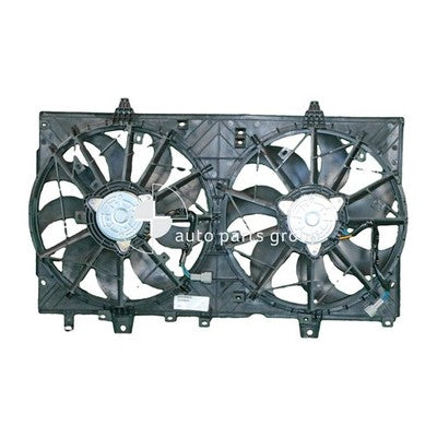 Nissan X-trail Radiator Fan Assembly 3/14-2/17 2.0L MR20 / 2.5L QR25 4CYL PET