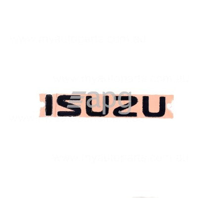 Genuine Isuzu Ute MU-X Series 1/Series 2 Tail Gate Emblem (12/13-04/20)