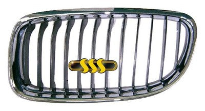BMW 3Series Sedan Grille Right Hand Black/Chrome (09/08-06/12)