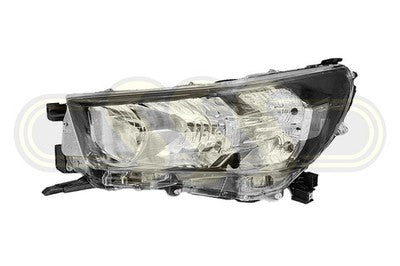 Genuine Toyota Hilux 1988-On Head Lamp Left Hand No LED Manual Adjust (06/24-On)