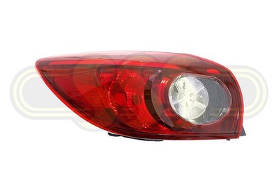 Mazda Mazda3 Tail Lamp Left Hand Hatch Back No LED DEPO (05/16-04/19)