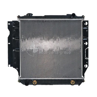 Jeep Wrangler TJ Radiator Plastic Aluminium 460 x 488 x 32 mm 31 / 38 mm