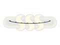 Genuine Toyota Corolla 94-On Bar Grille Mould Front Chrome Chrome (04/16-05/18)