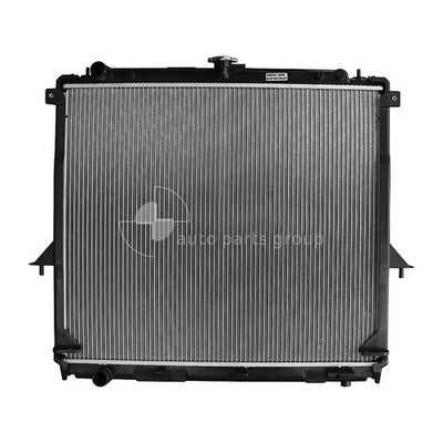 Nissan Navara D40 Radiator Plastic Aluminium 600 x 688 x 32 mm 35 / 35 mm