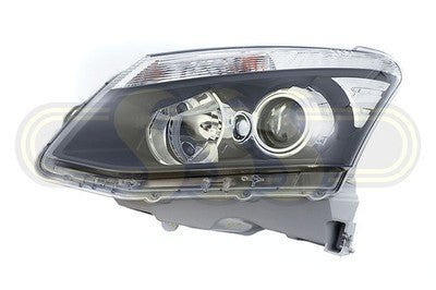 Genuine Isuzu Dmax Head Lamp Left Hand Black/Chrome With Projector (2012-2016)