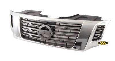 Genuine Nissan / Datsun Navara Ute Grille Chrome/Grey (11/17-01/21)