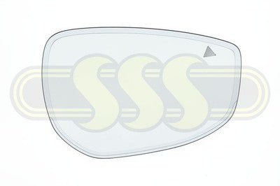 Genuine Mazda Cx30 Door Mirror Glass Right Hand TOURING/ASTINA/GT/X20 (08/19-On)
