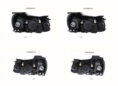 Genuine Holden Captiva Head Lamp Left Hand W/Daytime Running Light (01/11-2014)