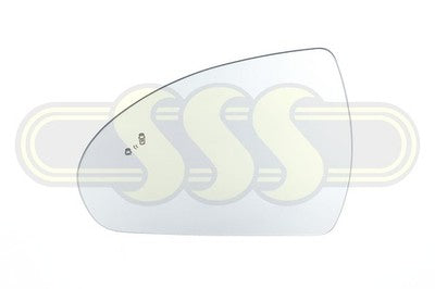 Genuine Hyundai Ioniq Door Mirror Glass Left Hand (07/19-On)