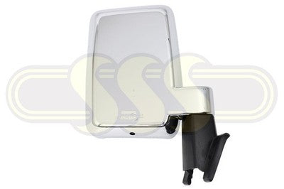 Toyota Landcruiser Door Mirror Right Hand Chrome Manual (01/88-05/90)