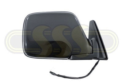 Toyota Landcruiser Door Mirror Right Hand Black Electric (05/90-03/98)