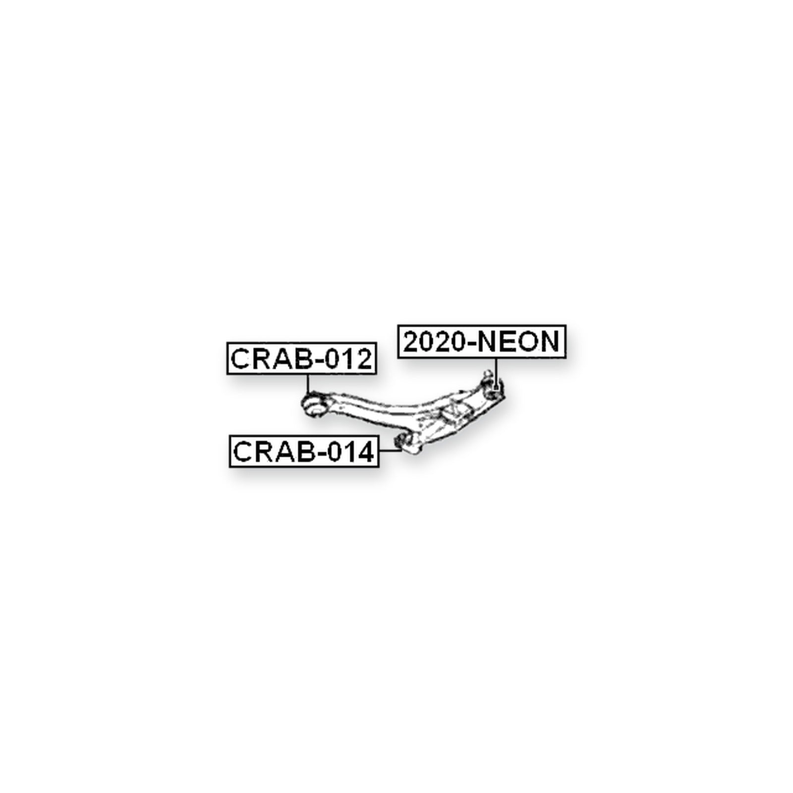 Chrysler Passenger Front Lower Ball Joint Arm