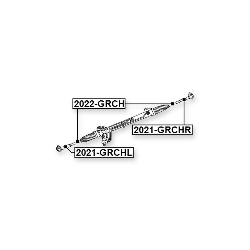 Jeep Commander Front Right Steering Tie Rod End