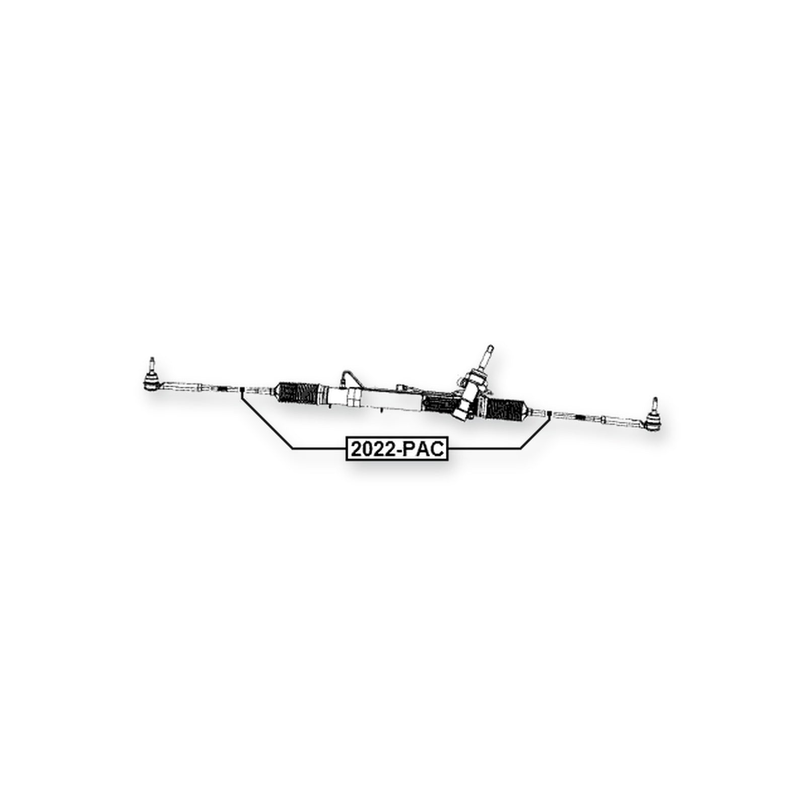 Chrysler Caravan/Town & Count Front Steering Tie Rod