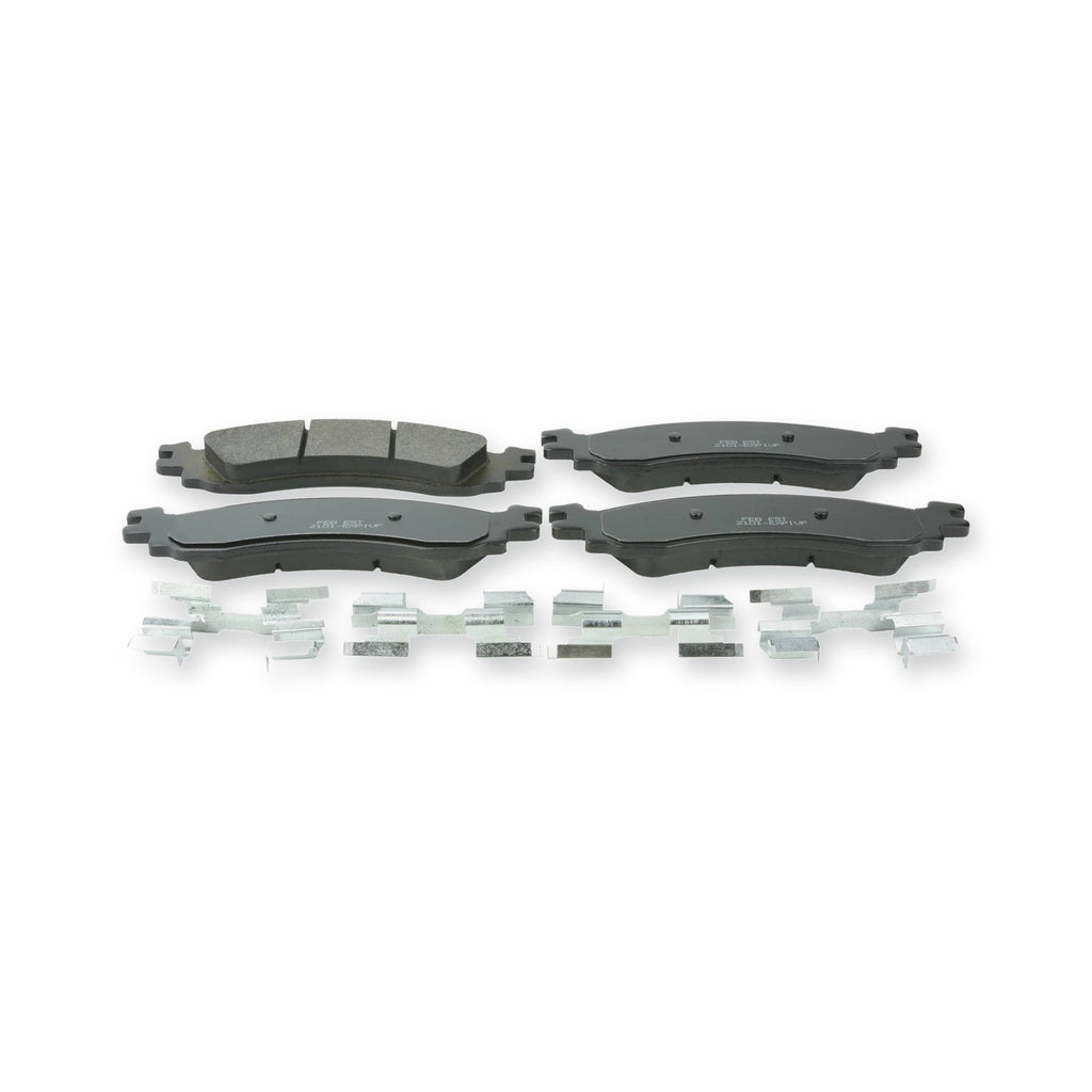 Mercury Front Pad Kit, Disc Brake - (With Anti Squeal Shim, With Brackets)