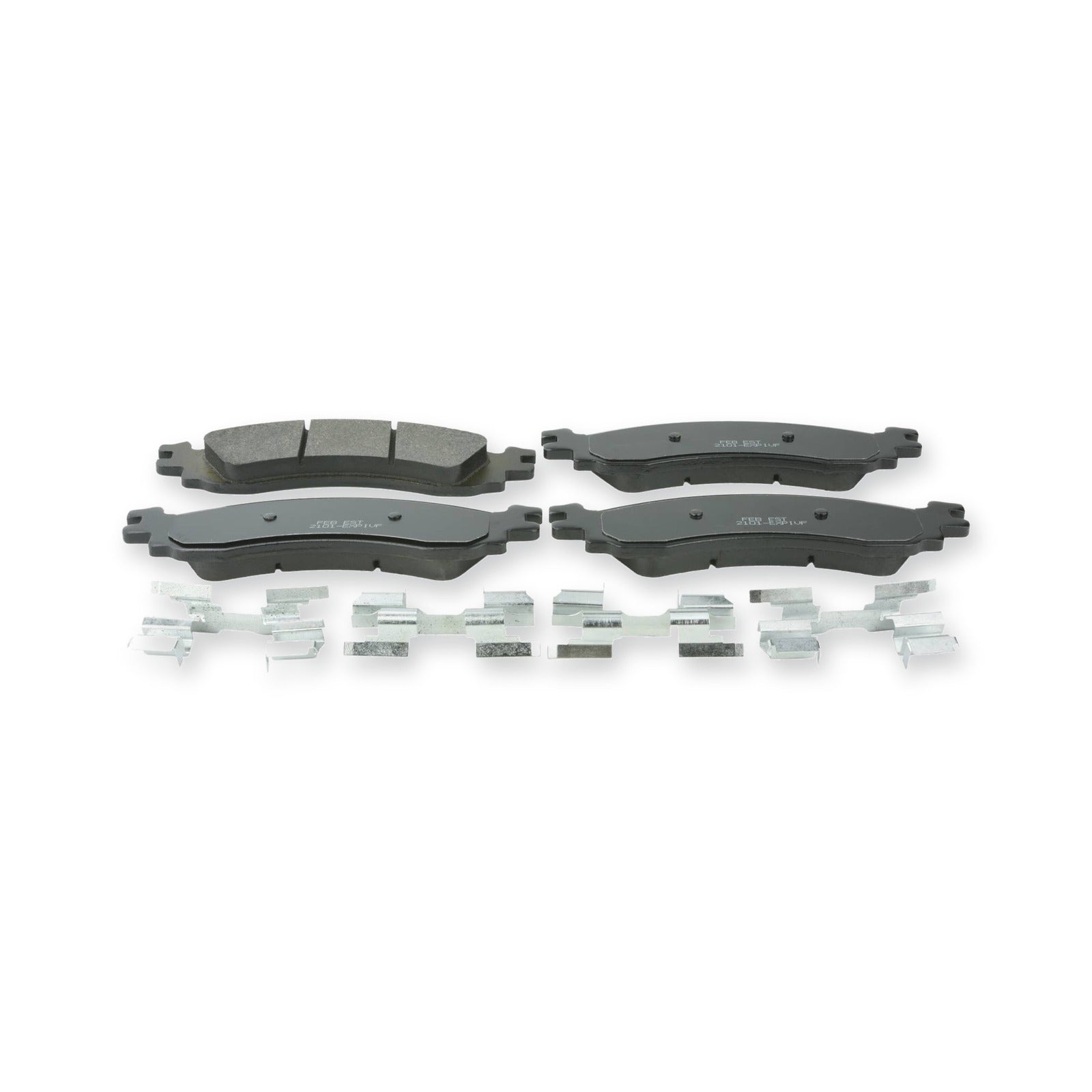Mercury Front Pad Kit, Disc Brake - (With Anti Squeal Shim, With Brackets)