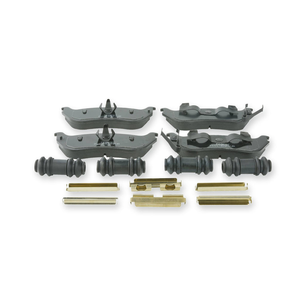 Ford Front Pad Kit, Disc Brake - (With Anti-Rattle Spring, With Boots)