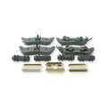 Mercury Front Pad Kit, Disc Brake - (With Anti-Rattle Spring, With Boots)