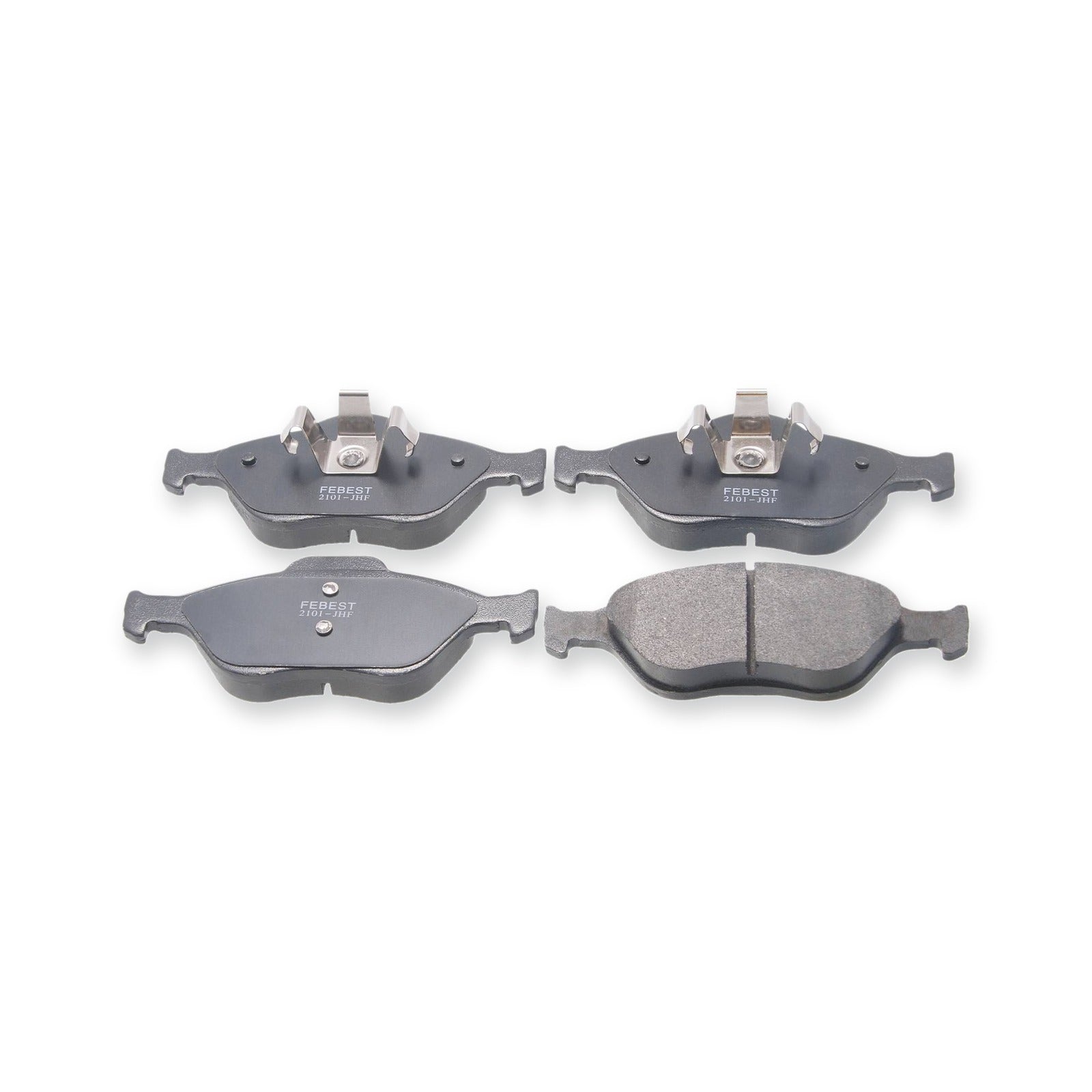 Ford Fiesta Front Pad Kit, Disc Brake (With Anti Squeal Shim)