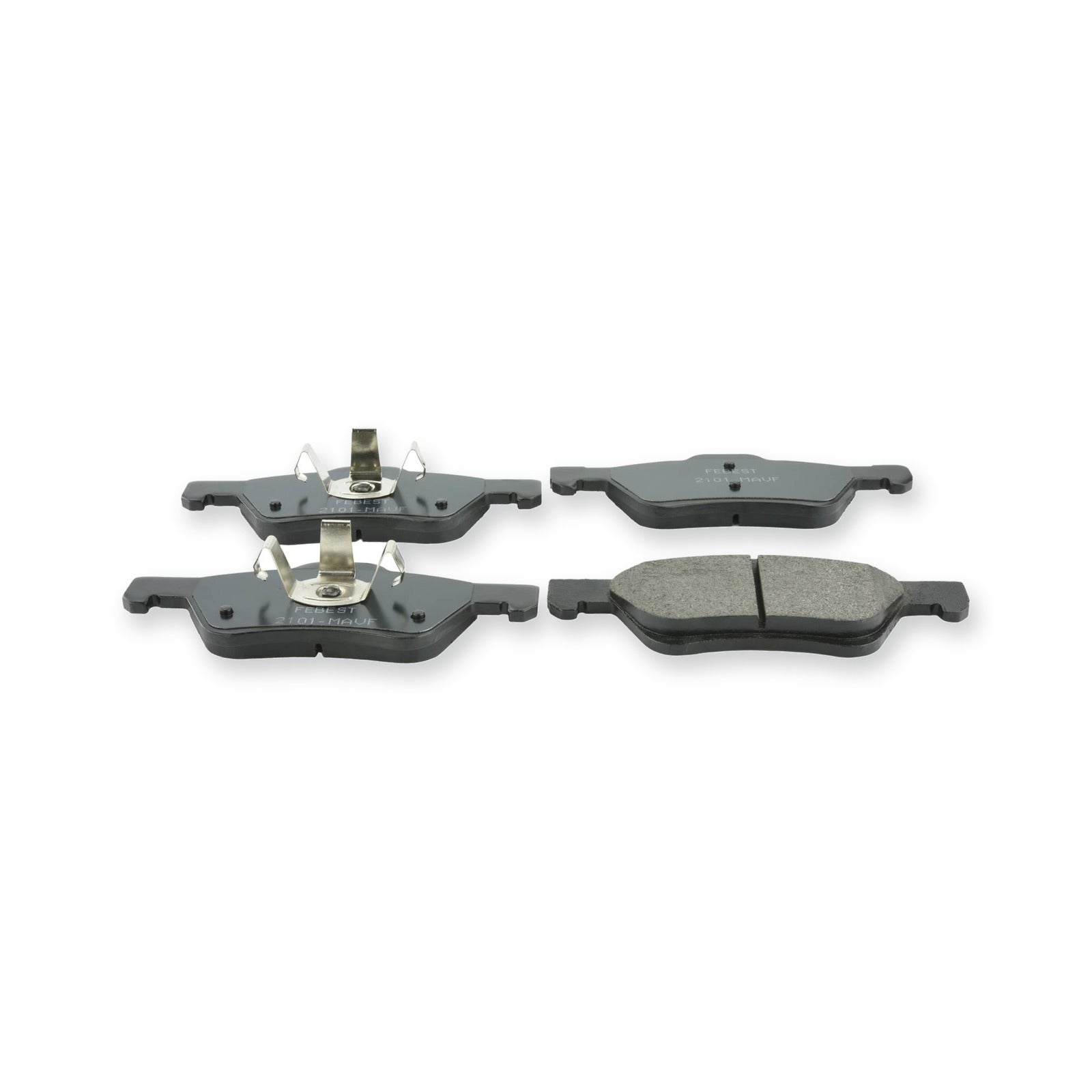 Mercury Front Pad Kit, Disc Brake (With Anti Squeal Shim, With Brackets)