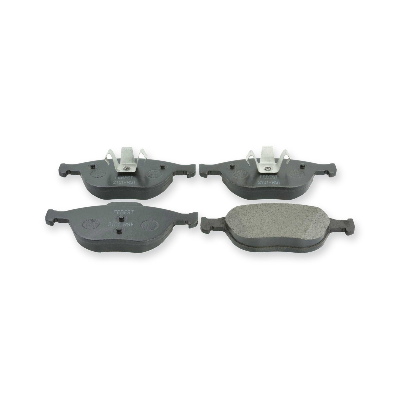 Ford Fiesta Front Pad Kit, Disc Brake (With Anti-Rattle Spring)