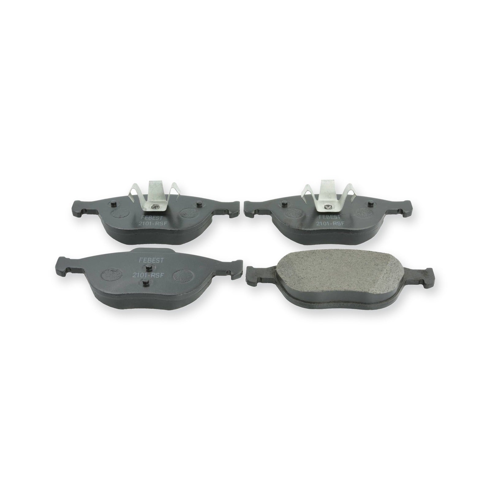 Ford Fiesta Front Pad Kit, Disc Brake (With Anti-Rattle Spring)