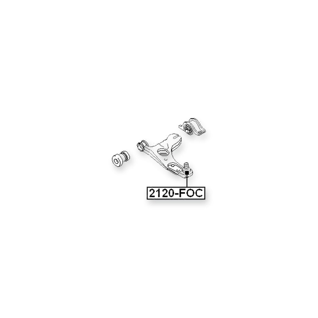 Ford Focus Front Lower Ball Joint Arm
