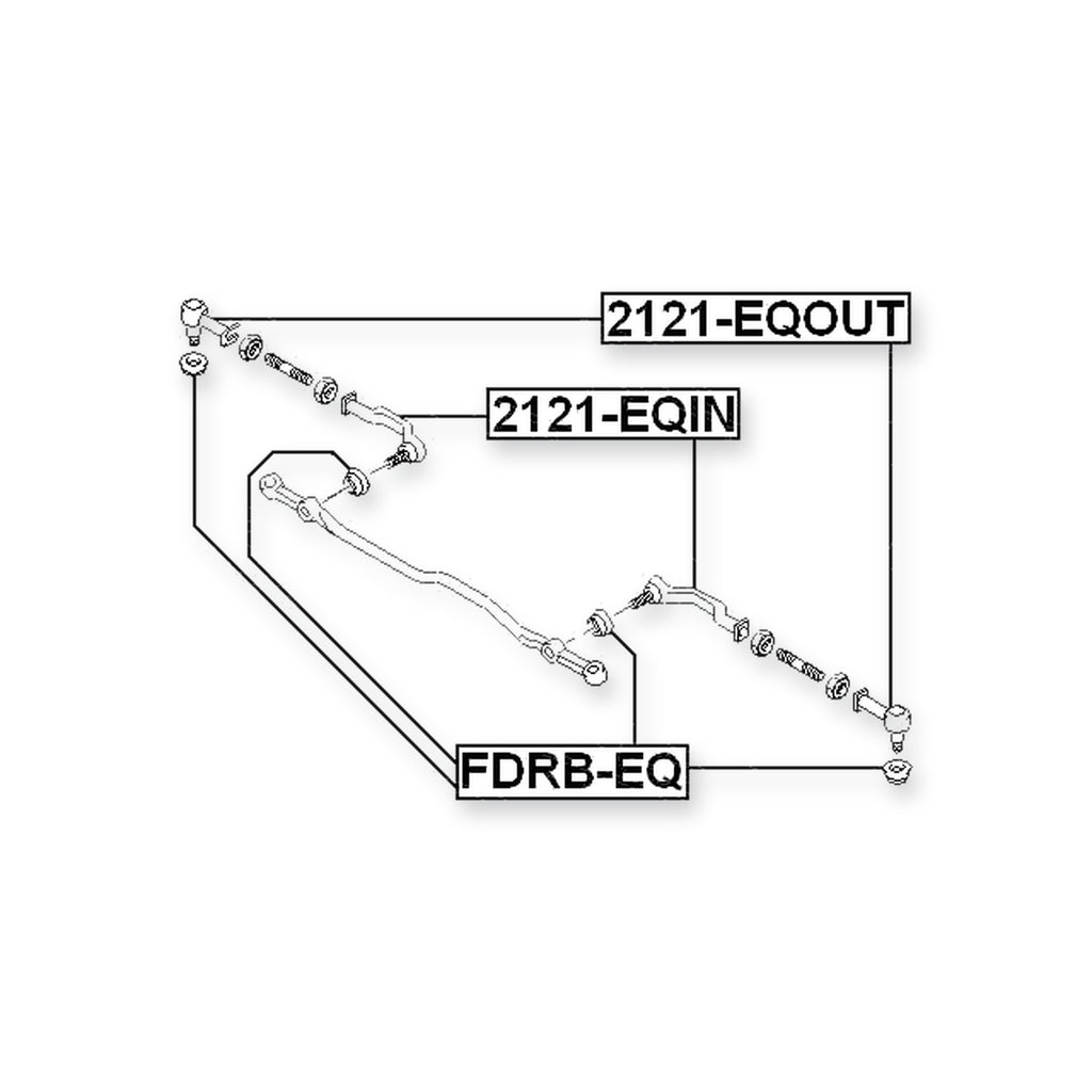 Ford Everest/Endeavour Front Outer Steering Tie Rod End