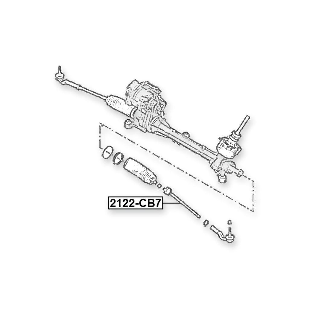 Ford C-Max Front Steering Tie Rod