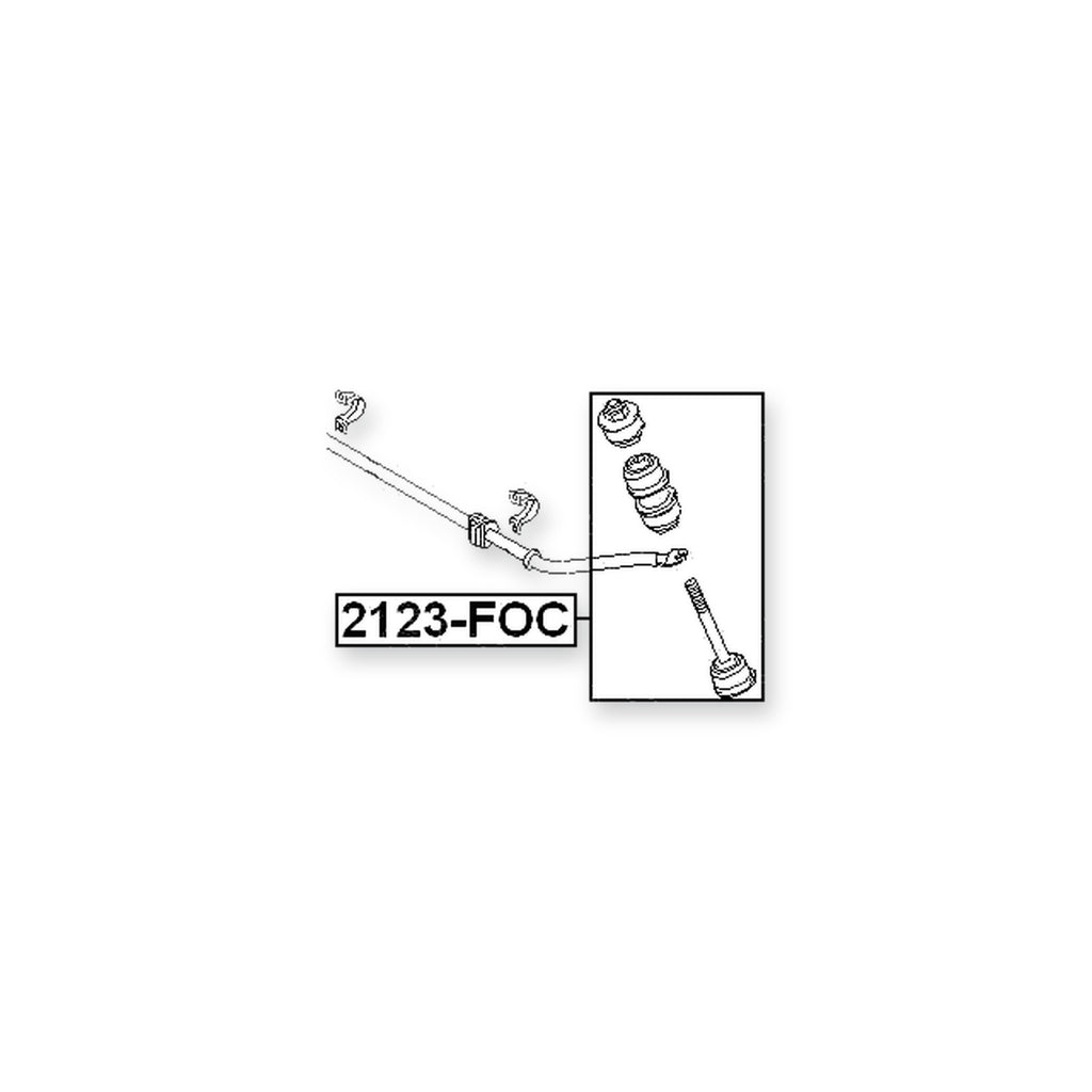 Mitsubishi Colt Z32A/Z34A/Z36A/Z3 Rear Sway Bar Link