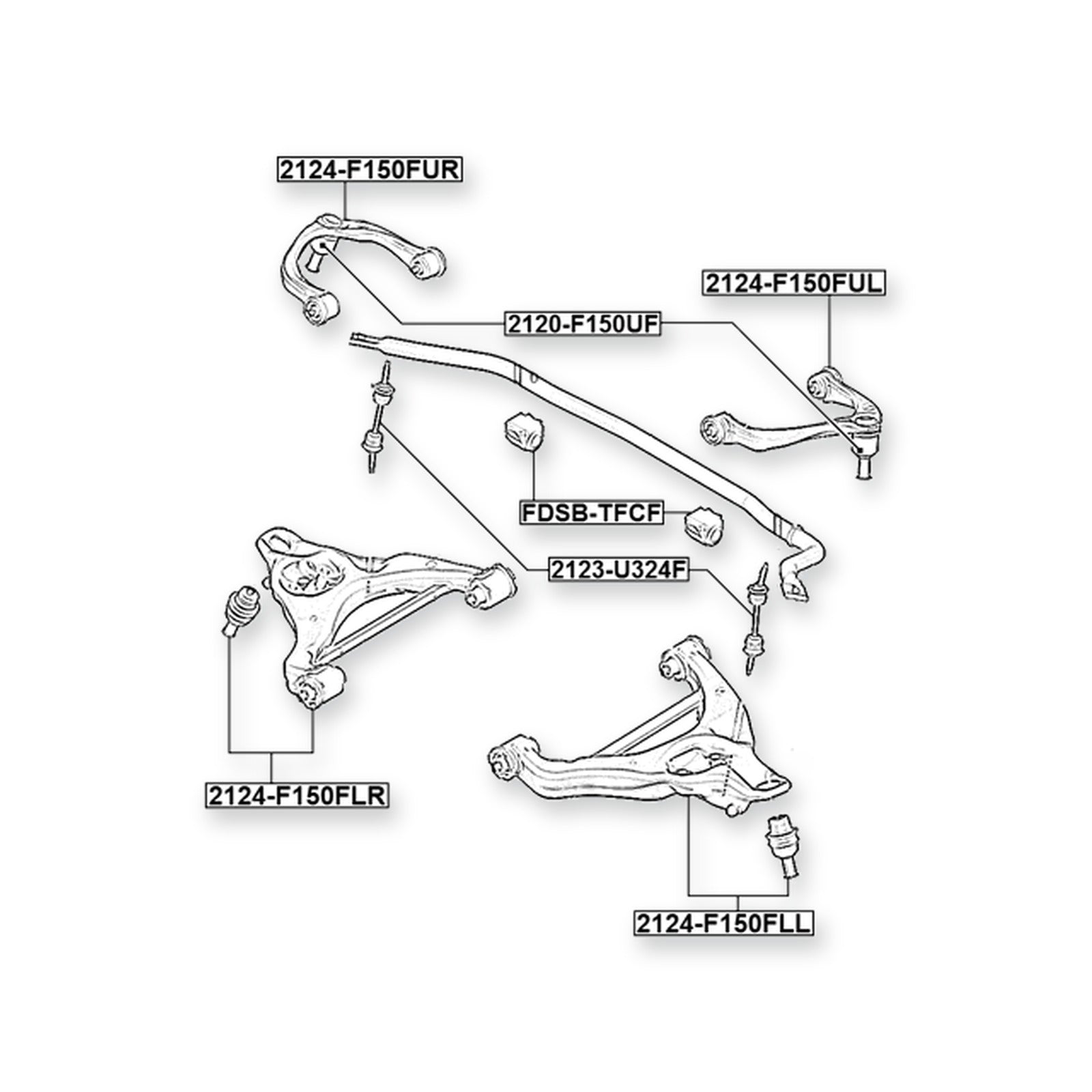 Lincoln Mark Front Sway Bar Link