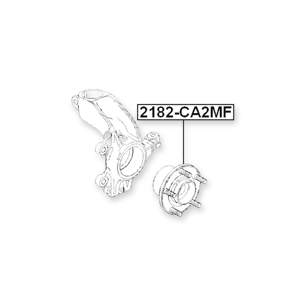 Ford Focus CB4 Front Wheel Hub