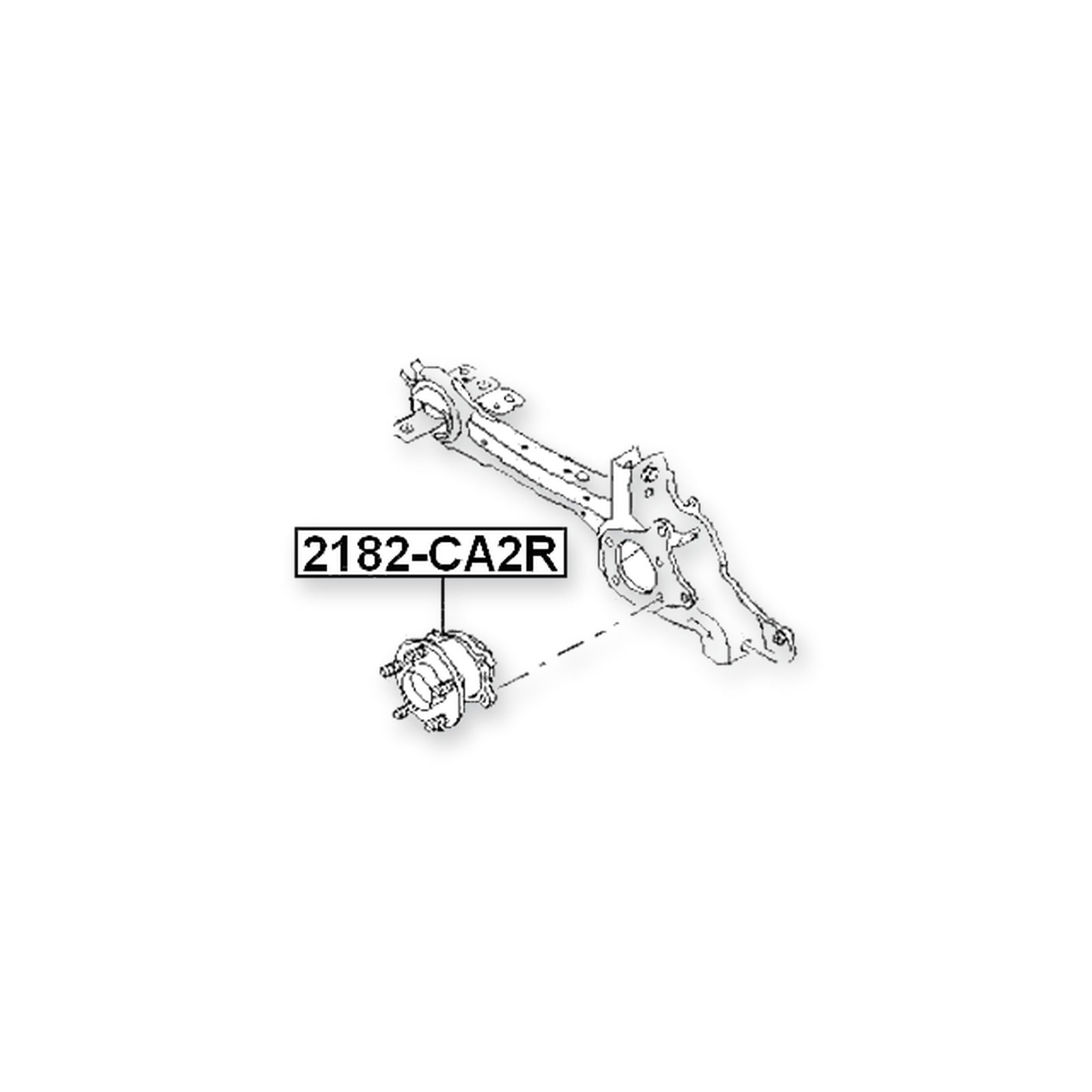 Ford Focus CB4 Rear Wheel Hub