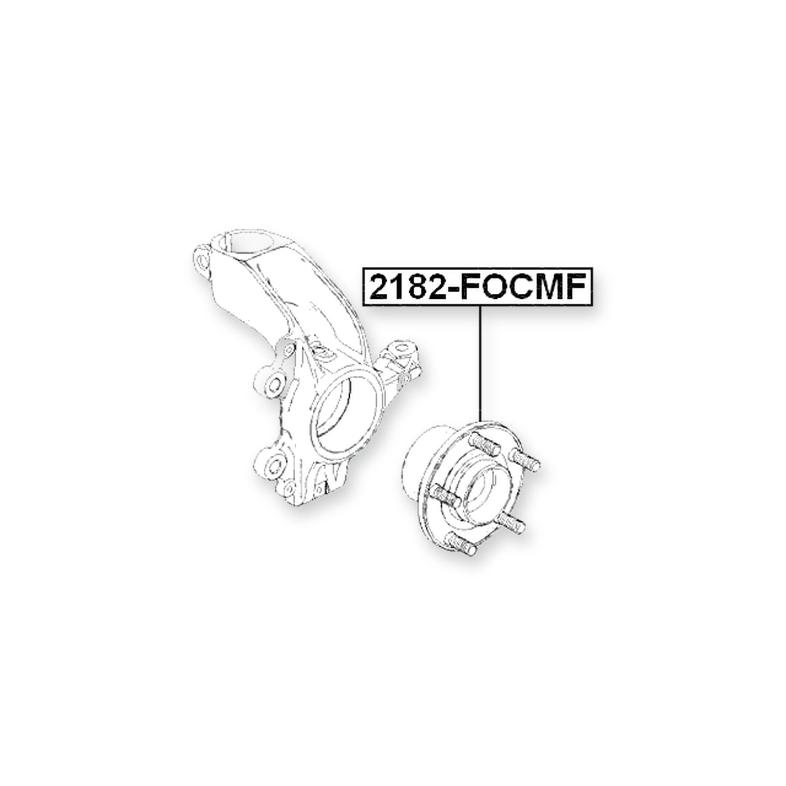 Ford C-Max Front Wheel Hub